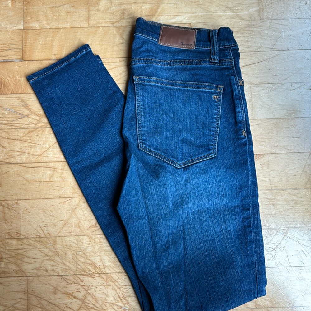 Roadtripper Madewell skinny jeans